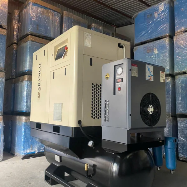 máy nén khí cao áp Aramco 20HP 1.23 khối - hình 7