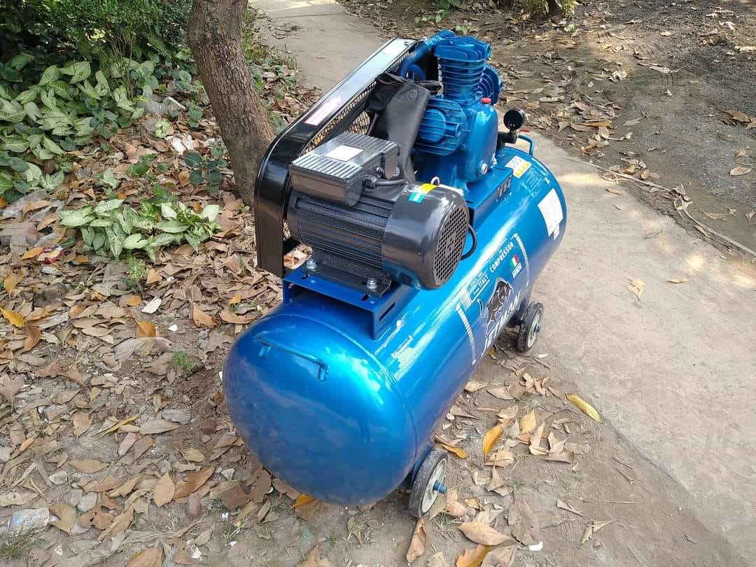 Máy nén khí Jetman 10HP 300 lít dây đai, áp 8 bar, điện 380V 19 Máy Jetman 10HP 300 lít - ảnh 5