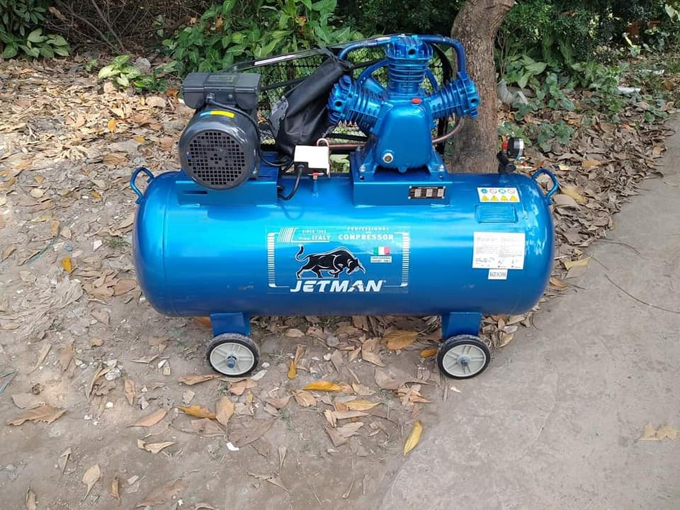 Máy nén khí Jetman 10HP 300 lít dây đai, áp 8 bar, điện 380V 18 Máy Jetman 10HP 300 lít - ảnh 4