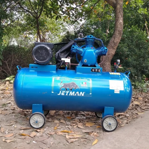 Máy nén khí Jetman 15HP 500 lít dây đai, áp 8 bar, điện 380V 5 máy nén khí Jetman 15HP 500 lít - hình 3