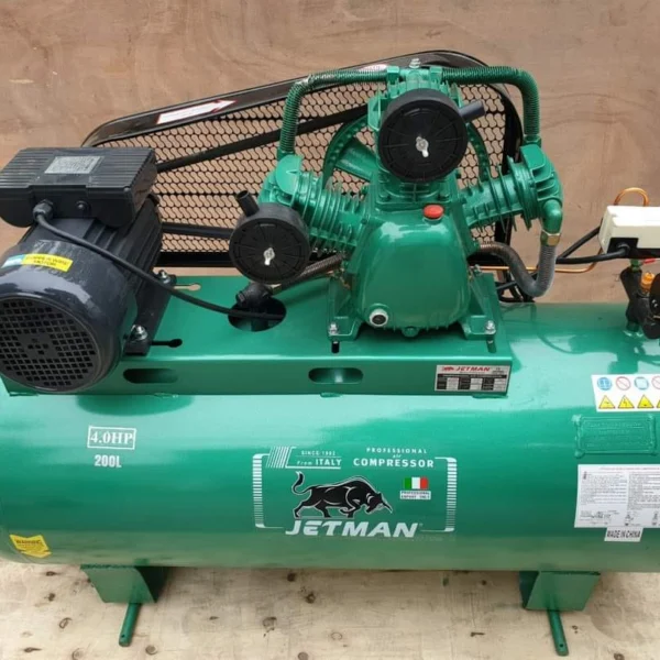 máy nén khí Jetman 2 cấp 10HP 300 lít - hình 2
