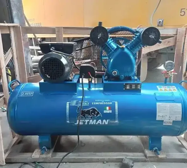 Máy nén khí Jetman 2HP 100 lít dây đai, áp 8 bar, điện 220V 5 máy nén khí Jetman 2HP 100 lít - hình 2