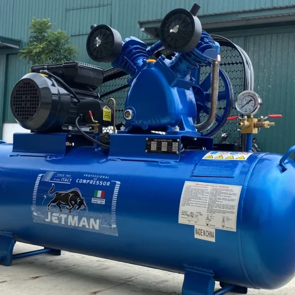 Máy nén khí Jetman 2HP 100 lít dây đai, áp 8 bar, điện 220V 7 máy nén khí Jetman 2HP 100 lít - hình 4