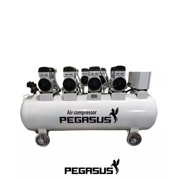 Máy nén khí không dầu 300 lít Pegasus 6 HP, điện 220V