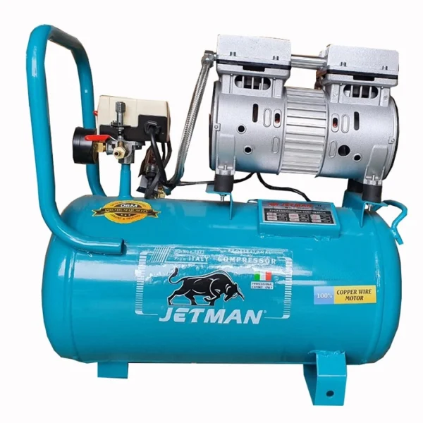 máy nén khí không dầu Jetman 0.75HP 12 lít