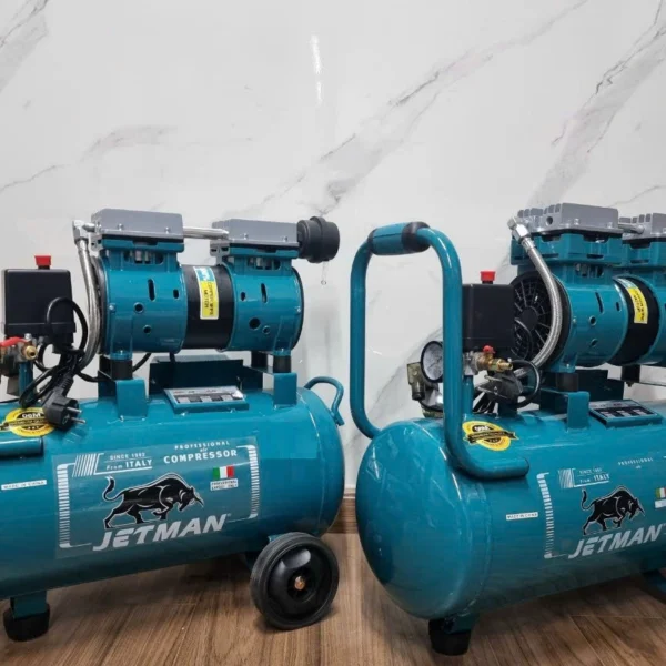 Máy nén khí không dầu Jetman 1,5HP 30 lít, khí sạch, điện 220V 7 máy nén khí không dầu Jetman 1.5HP 30 lít - hình 4