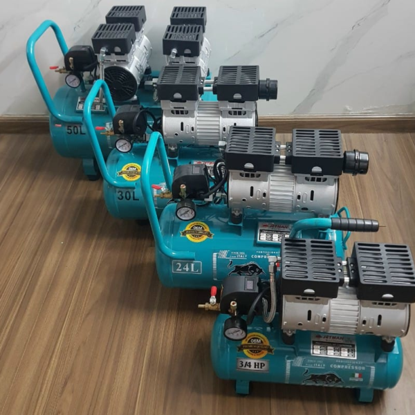 máy nén khí không dầu Jetman 2HP 50 lít - hình 4