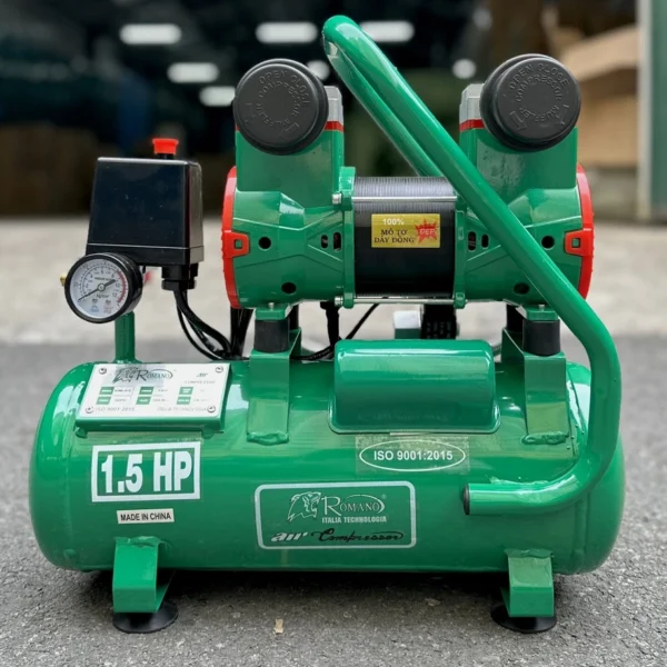 máy nén khí không dầu Romano 1.5HP 12 lít - hình 3