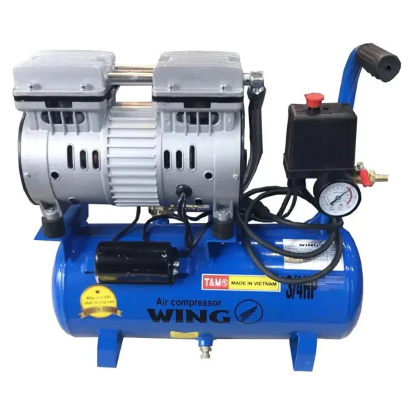 máy nén khí không dầu Wing 0.75HP 12 lít