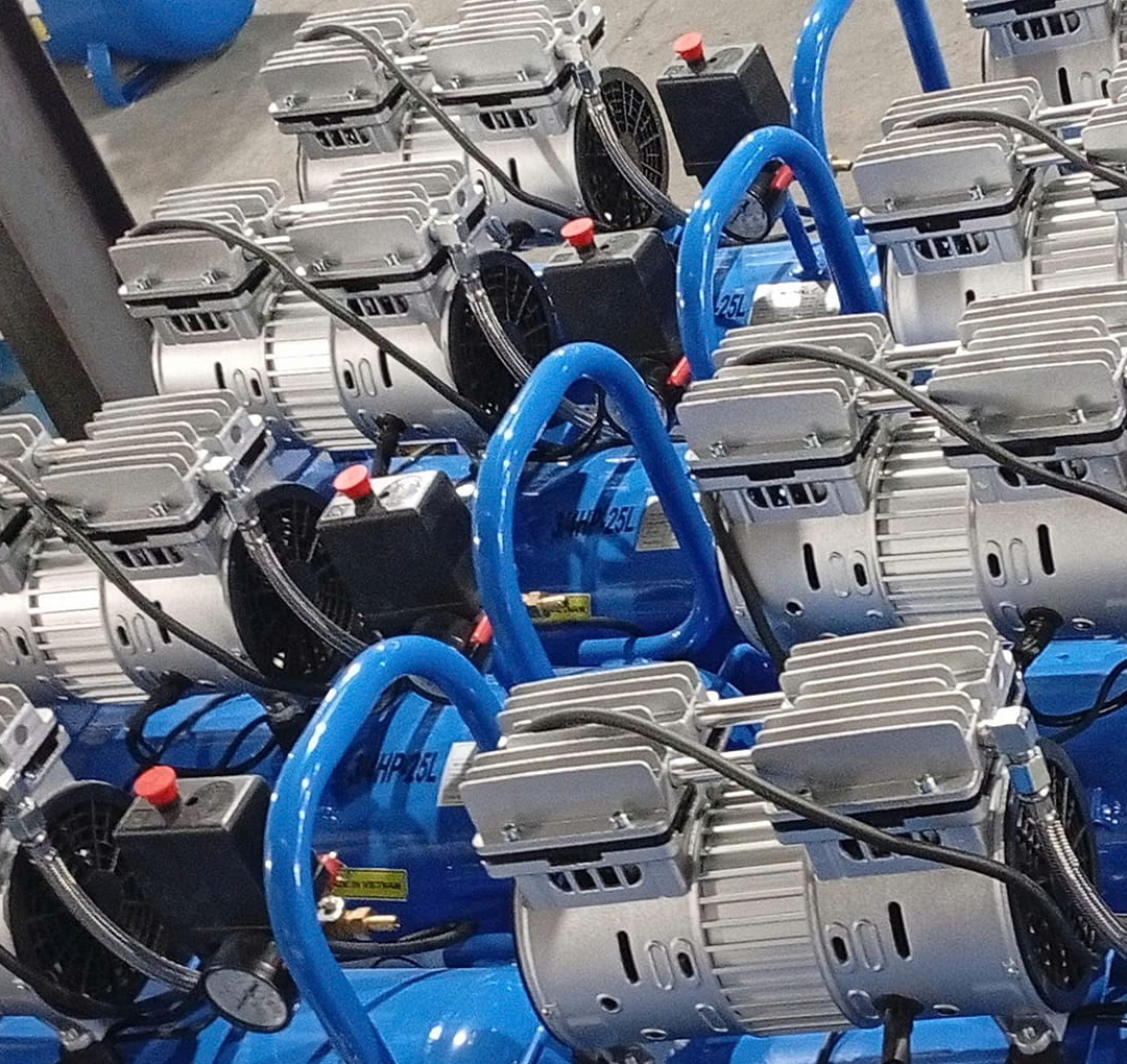 Máy nén khí không dầu Wing 0,75HP 30 lít, khí sạch, điện 220V 13 Máy Wing 0,75HP 30 lít - ảnh 3