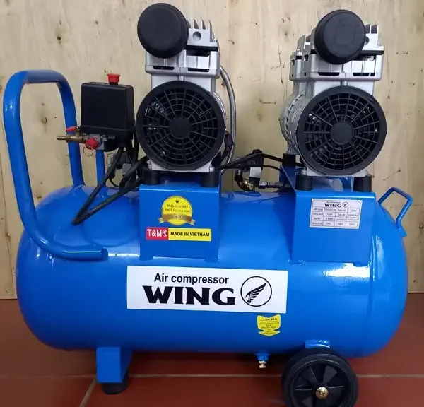 máy nén khí không dầu Wing 1.5HP 50 lít - hình 5