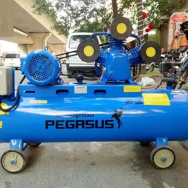 máy nén khí Pegasus 4HP 120 lít 8 bar 220V - hình 3