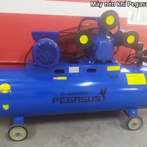 máy nén khí Pegasus 4HP 120 lít 8 bar 220V - hình 8