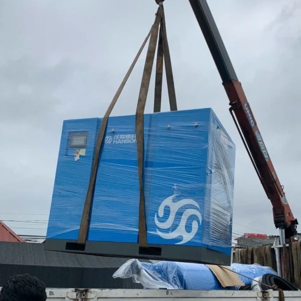 máy nén khí trục vít Hansong 100HP - hình 2
