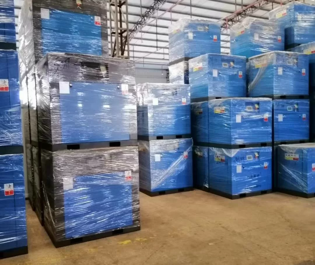 Máy nén khí trục vít Hansong 20HP (15 kW), 2,3 m³/phút, áp 8 bar 10 Máy Hansong HS20A 20HP - ảnh 2
