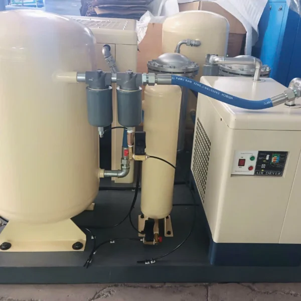 máy nén khí trục vít không dầu Pegasus 20HP - hình 2