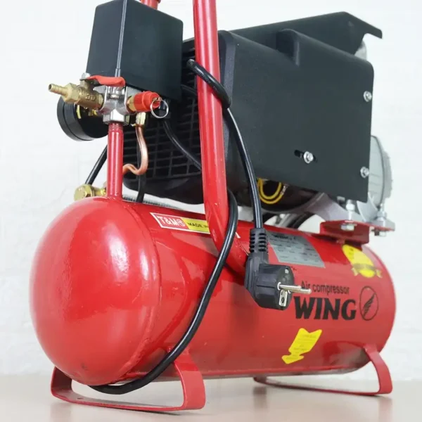 Máy nén khí Wing 1,5HP 12 lít đầu liền có dầu, điện 220V 11 máy nén khí Wing 1.5HP 12 lít - hình 5