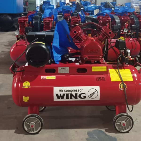 máy nén khí Wing 1.5HP 70 lít - hình 4