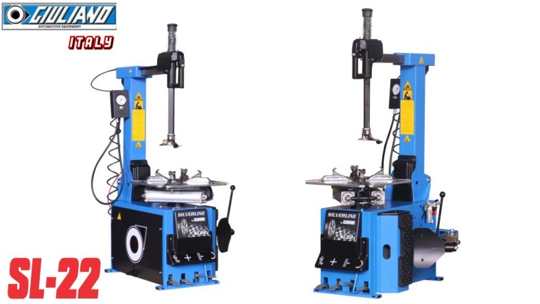Máy ra vào lốp Giuliano SL-22, tự động cho ô tô, kẹp vành 10–24 inch 4 Máy ra vào lốp Giuliano SL-22 - ảnh 2