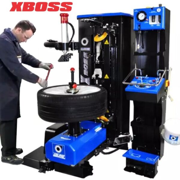 Máy ra vào lốp Giuliano X-BOSS, tự động cao cấp, kẹp vành 12–30 inch 3 máy ra vào lốp Giuliano X-BOSS - hình 2