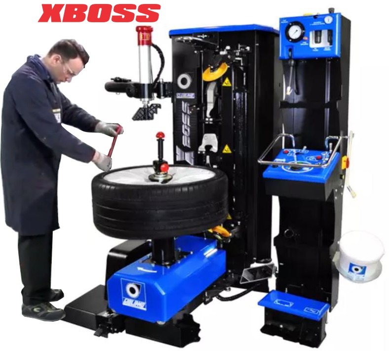 Máy ra vào lốp Giuliano X-BOSS, tự động cao cấp, kẹp vành 12–30 inch 4 Máy ra vào lốp Giuliano X-BOSS - ảnh 2