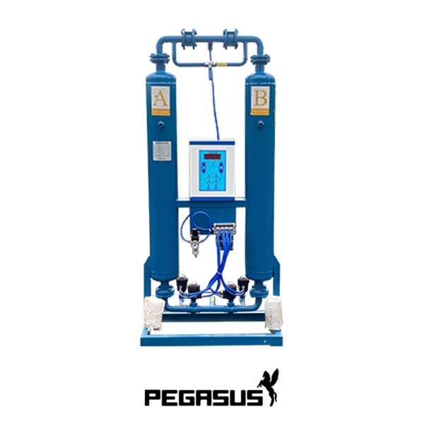 Máy sấy khí hấp thụ 2,5 khối Pegasus, không gia nhiệt, 2 tháp