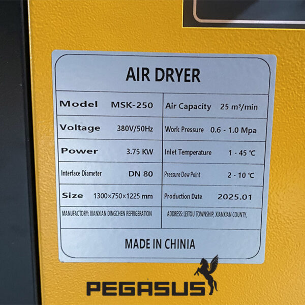 máy sấy khí nén 25 khối - hình 4
