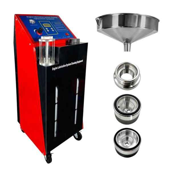 máy súc rửa hệ thống bôi trơn