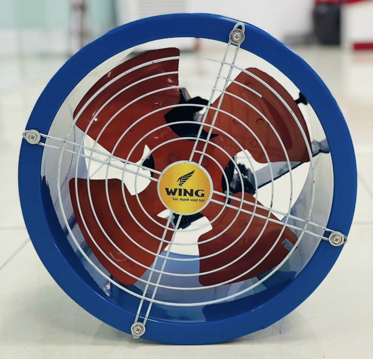 Quạt thông gió tròn Wing TM 250, sải cánh 250 mm, 2 tốc độ, tới 3.000 m³/h 15 Quạt thông gió tròn Wing 250 - ảnh 2