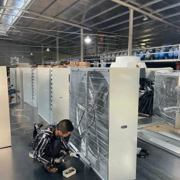 Quạt thông gió vuông Wing TMG-1000, 1000×1000×400mm, 30.000 m³/h, 0,55 kW 10 quạt thông gió vuông Wing 1000 - hình 3