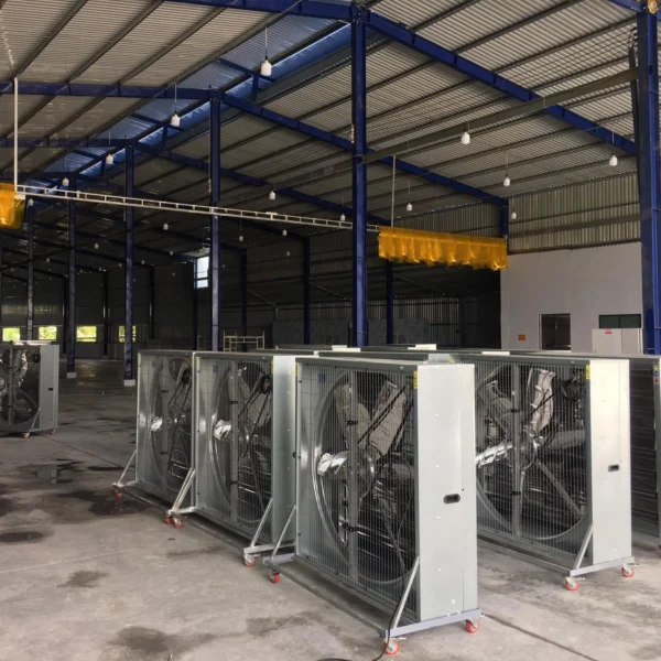 Quạt thông gió vuông Wing TMG-1000, 1000×1000×400mm, 30.000 m³/h, 0,55 kW 12 quạt thông gió vuông Wing 1000 - hình 5