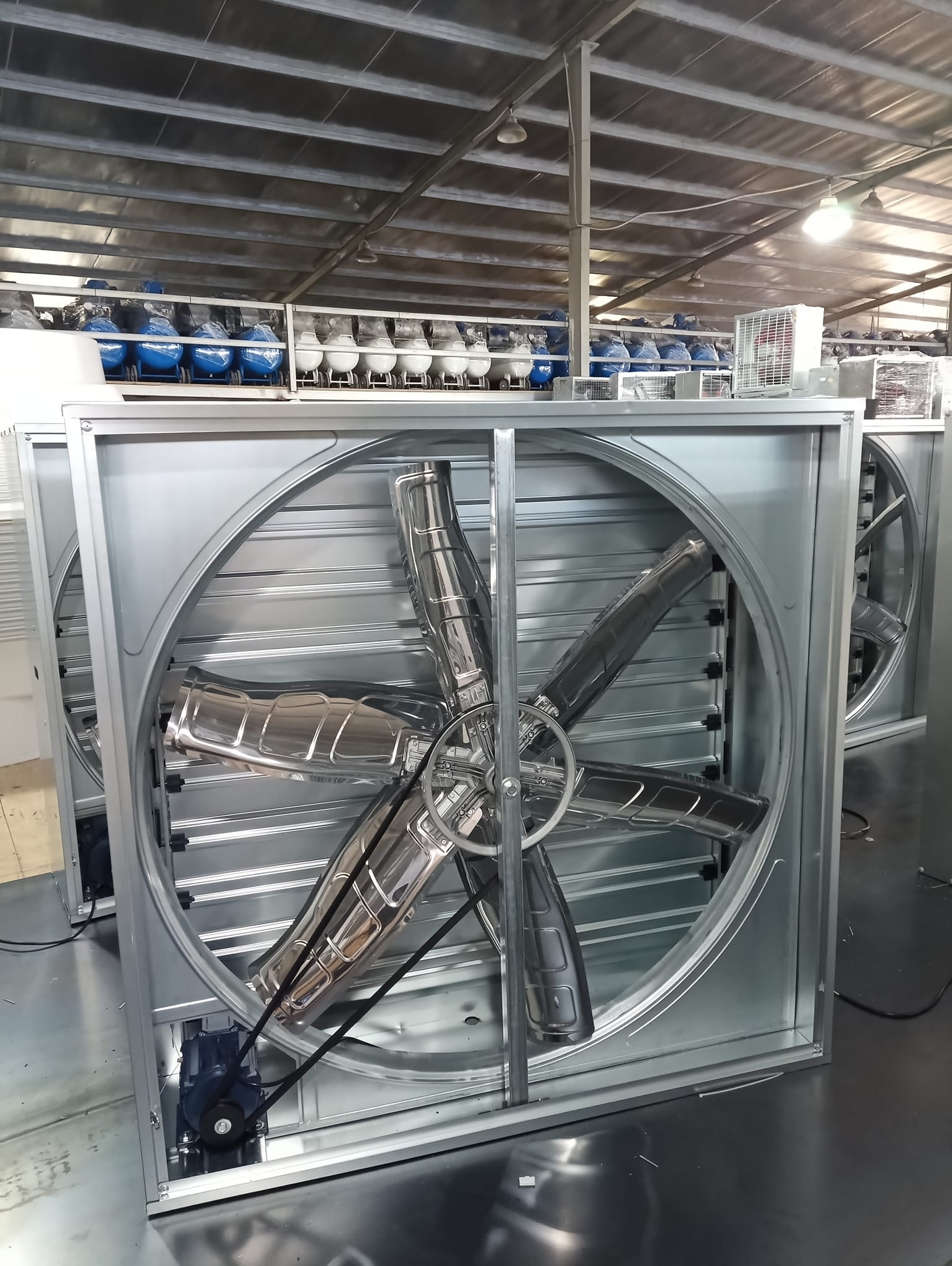 Quạt thông gió vuông Wing TMG-1000, 1000×1000×400mm, 30.000 m³/h, 0,55 kW 18 Quạt thông gió vuông Wing 1000 - ảnh 3