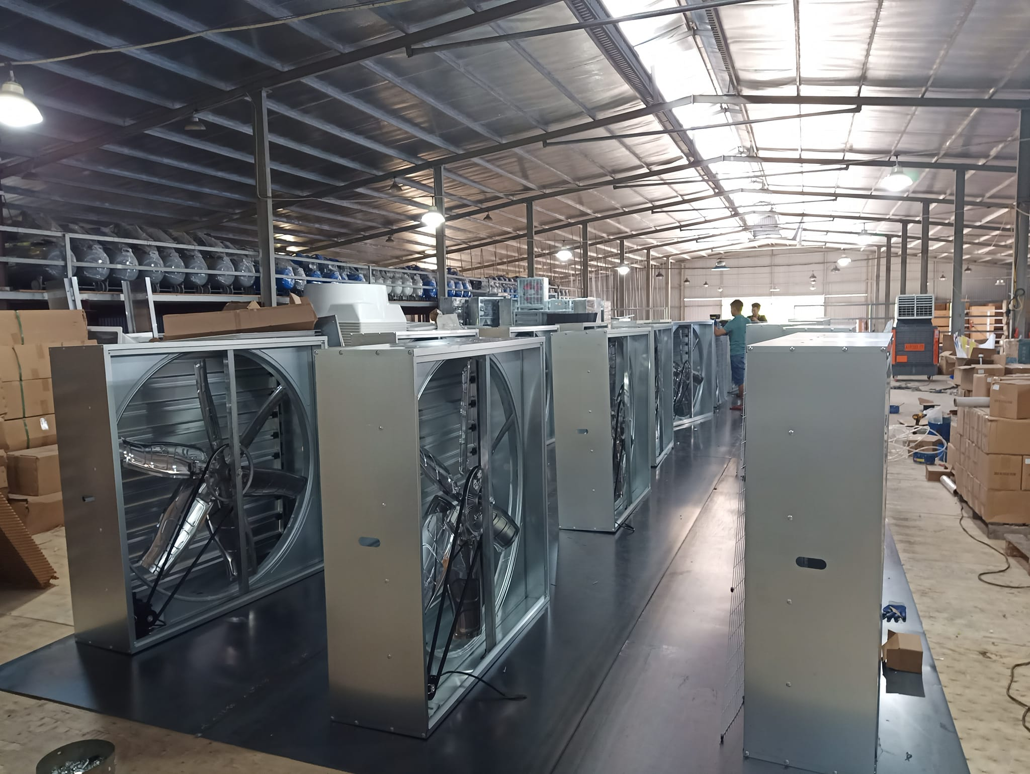 Quạt thông gió vuông Wing TMG-1000, 1000×1000×400mm, 30.000 m³/h, 0,55 kW 17 Quạt thông gió vuông Wing 1000 - ảnh 2