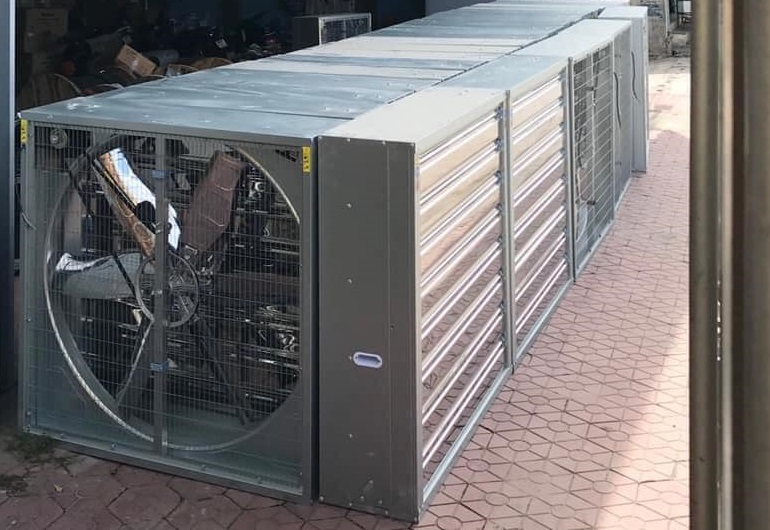 Quạt thông gió vuông Wing TMG-1530, 1530×1530mm, 55.700 m³/h, 1,5 kW 5 quạt thông gió vuông Wing 1530 - hình 5