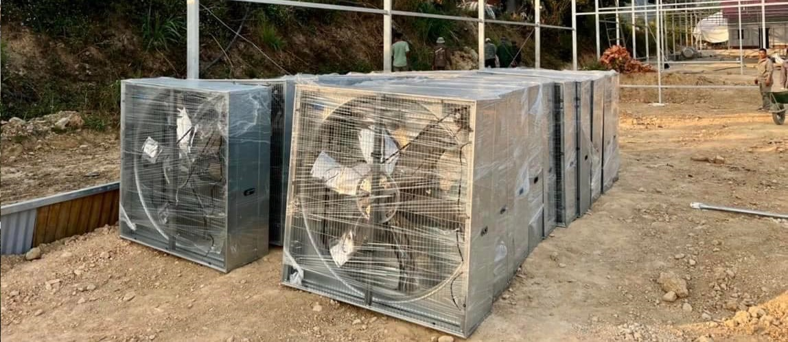 Quạt thông gió vuông Wing TMG-1530, 1530×1530mm, 55.700 m³/h, 1,5 kW 24 Quạt thông gió vuông Wing 1530 - ảnh 3