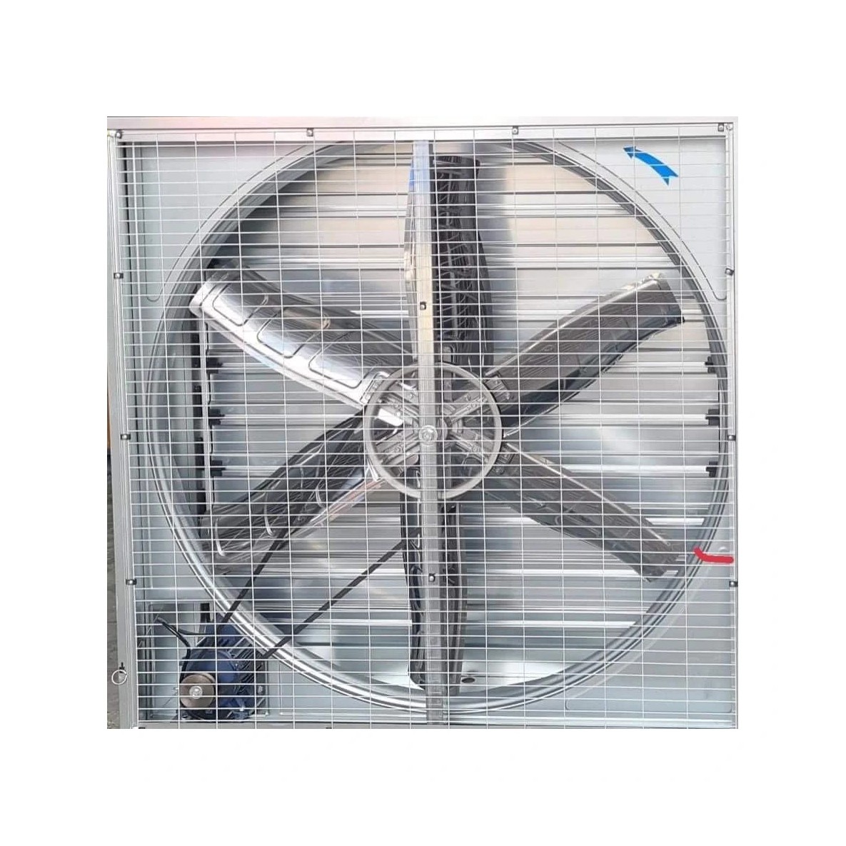 Quạt thông gió vuông Wing TMG-1530, 1530×1530mm, 55.700 m³/h, 1,5 kW 1 quạt thông gió vuông Wing 1530