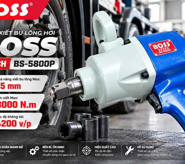 súng bắn bu lông Boss BS-5800 - hình 2