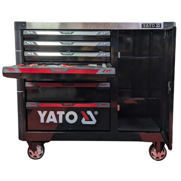 Tủ đồ nghề 400 món Yato YT-55302 Max, 7 ngăn kèm khoang tủ 17 tủ đồ nghề 400 món - hình 3